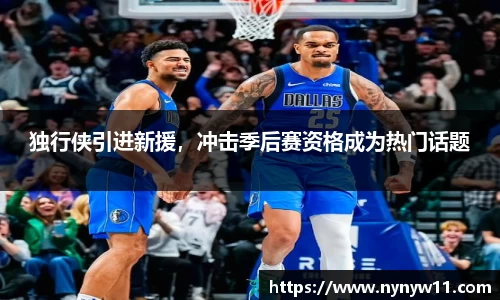 独行侠引进新援，冲击季后赛资格成为热门话题